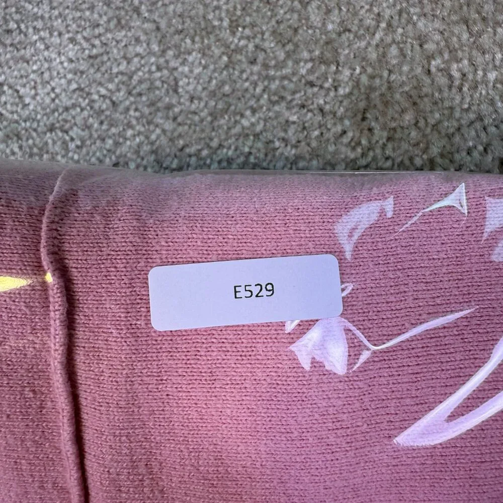 Jones New York Signature Women Sweater Size L Pink Cowl Neck Cotton Cozy E529 - Picture 11 of 11